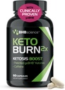 Keto BHB Exogenous Ketones Supplement - BHB Science Keto Diet Pills with Patented goBHB and Caffeine for Natural Energy Focus Body Sculpting & Ketosis Support - Vegetarian & Non-GMO (1 Month Supply)