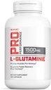GNC Pro Performance L-Glutamine 1500mg, Amino Acid Supplement, Supports Muscle Recovery & Function, Fuels Immune System, Plays Key Role in Protein Synthesis, Unflavored, Gluten Free, 180 Capsules