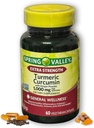 Turmeric Curcumin 1000mg- 60 Capsules (Pack of 1)