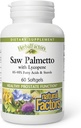 HerbalFactors by Natural Factors, Saw Palmetto, Supports Healthy Prostate Function with Lycopene, 60 softgels (60 servings)