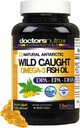 Natural Wild Caught Omega 3 DPA-EPA-DHA Fish Oil - 90 Softgel