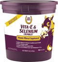 Horse Health Vita E & Selenium Crumbles Horse Vitamin Supplement, Supports Optimal Muscle Health & antioxidant Support, 3 lbs., 96 Day Supply