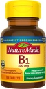 Nature Made Vitamin B-1 100 mg Tablets - 100 ct, Pack of 2