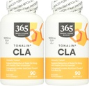 365 by Whole Foods Market, Tonalin Cla 1300Mg, 90 Softgels (Pack of 2)