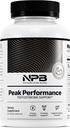 Nature's Pure Blend Peak Performance – Testosterone Supplement for Men with D-Aspartic Acid, Ashwagandha & DIM – Mens Prostate Health Support, Muscle Strength & Energy – Prostate Supplement