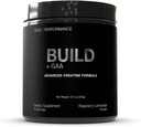 Build + GAA, for Muscle Building and Recovery, Raspberry Lemonade, Patent Pending GAA + Creatine Monohydrate, Improves Strength, Performance, and Muscle Growth - Creatine, GAA, Betaine - 30 Servings