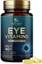 Eye Vitamins Supplement - Advanced Eye Care Vitamin with Lutein, Zinc, Vitamins C, E, Zeaxanthin & Minerals - Vision Multivitamin for Macular Health & Dry Eyes, Vegan, Bottled in USA - 120 Capsules