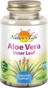 Nature's Life Aloe Vera Inner Leaf | Skin Health, Digestive Support & Regularity Formula | with Fennel | Non-GMO & Vegan | No Fillers | 100 Veg Caps