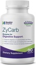 Houston Enzymes ZyCarb – 120 Capsules | Professionally Formulated to Support Digestion of Starches, Carbohydrates & Sugars | Enhanced with Lactase Enzyme for Lactose Intolerance