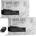 30,000 MG Shilajit Tablets, 100% Shilajit Pure, Himalayan Organic, Shilajit for Men and Women Rich in Fulvic Acid & 85+ Trace Minerals, Shilajit Supplement for Energy & Immune System, 120 Count