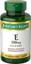 Nature's Bounty Vitamin E 400 IU Softgels Pure DL-Alpha 120 Soft Gels (Pack of 2)