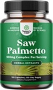 Natures Craft Extra Strength Saw Palmetto Extract - Advanced Saw Palmetto for Women and Men's Hair Health and Urinary Support with Plant Sterols & Flavonoids - Potent Herbal Supplement 120 Capsules