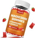 High Absorption Magnesium Glycinate Gummies 600mg per Serving - 60 Vegan Gummies - Promotes Healthy Relaxation, Muscle, Bone, & Energy Support for Adults
