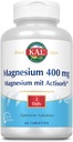 KAL 400 Mg Magnesium Tablets, Actisorb, 60 Count