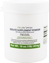 Heiltropfen Zeolite Powder | Dietary Supplement 1 Pound - 454 g | Detox | Clinoptilolite 94+-3% | Activated | Natural Mineral Dust | Ultra FINE Less-Than 2 µm