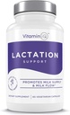 Lactation Supplement (60 Capsules) Breastfeeding Support for Increased Milk Supply and Milk Nutrition, Fenugreek Seed, Aniseed, Fennel Seed