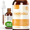 Rejuvica Health Active Rhodiola - Rhodiola Root Extract with Natural Occuring Rosavins, Liquid Delivery for Better Absorption - Supports Energy Levels and Stress Relief