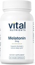 Vital Nutrients Melatonin 3mg | Vegan | Low-Dose Melatonin | Sleep Supplement to Support The Body's Natural Sleep Cycle* | Gluten, Dairy, Soy Free | 60 Capsules