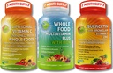SUPPLEMENTS STUDIO Vegan Immune, Energy & Whole Body Support Bundle – Vegan Whole Food Multivitamin with Iron + Liposomal Vitamin C 1500mg + Quercetin with Bromelain, Zinc, and Vitamin C – Non-GMO
