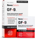 Novex Biotech GF-9 Rapid Dissolve Powder - Anti-Aging Supplements for Men, HGH Booster, Support Energy, Endurance, Sleep, Fruit Punch