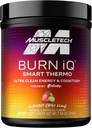 MuscleTech Burn iQ Smart Thermo Supplement Fueled with Paraxanthine Enhanced Energy & Cognition for Men and Women Mango Chili Lime (50 Servings)