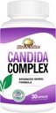 Rise-N-Shine Candida Complex Capsules Support for Normal Candida Levels with Oregano, Caprylic Acid, Reishi Mushrooms and More 30 Count