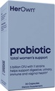 her own Probiotics for Women, 5 Billion CFUs with Prebiotics, Supports Healthy Digestion, 11 Strains, Gluten and Soy Free, Vegan, Non-GMO, 30 Capsules, 30 Servings