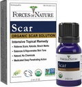 Forces of Nature Scar Treatment, Reduce Stretch Marks, Surgical Scars, Old and New Scars, Burn Scars, and Keloids, Organic Homeopathic Medicine for Skin Care, Promotes Healthy Skin, 0.37 FL OZ