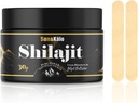 Pure Himalayan Organic Shilajit Resin - Gold Grade, 100% Shilajit Supplement with 85+ Trace Minerals, Energy & Immune Support | Natural Source of Fulvic Acid +86% & Humic Acid +10%