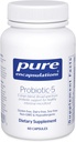 Pure Encapsulations Probiotic-5 | Dairy and Soy Free Probiotic Blend to Support Immune and Gastrointestinal Health | 60 Capsules