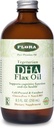 Flora DHA Flax Oil - Supports Brain Health - Contains Vegan Omega-3-6-9, Gluten-Free, Kosher & Non-GMO - Keep Chilled - Glass Bottle - 8.5 fl. oz.