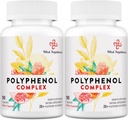 67,500 MG Polyphenols Supplement - Powerful Antioxidants & Polyphenol for Age Defense, Polyphenol Superfood, Quercetin, Resveratrol, Green Tea, Plant-Based & Energy, Immune Support, 180 Capsules