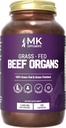 MK Supplements Grass Fed Beef Organ Supplement, Supports Whole Body Wellness, Nature Identical Blend of Liver, Heart, Spleen, Kidneys, Pancreas, Freeze-Dried, Non-GMO, 45 Servings (3,000 mg Each)