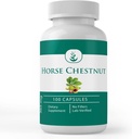 PURE ORIGINAL INGREDIENTS Horse Chestnut (100 Capsules) Always Pure, No Additives Or Fillers, Lab Verified