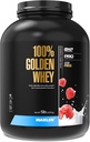 Maxler 100% Golden Whey Protein - 23g of Protein per Serving - Premium Whey Protein Powder for Pre Post Workout - Fast-Absorbing Whey Concentrate, Isolate & Hydrolysate Blend - Strawberry Cream 5 lb