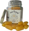 Bee Royal - 500mg Fresh Royal Jelly Capsules - 60 Capsules of 100% Fresh Queen's Jelly NOT Freeze Dried Extract - Supports Immune System, Fertility, Energy Management, Reduces Tiredness & Fatigue
