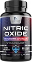 Nitric Oxide Booster Extra Strength 3000mg - 3X Strength L-Arginine & Citrulline, Best Nitric Oxide Supplements for Men, Supports Muscle, Heart Health, Energy Supplement, Bottled in USA, 120 Capsules