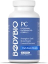 BodyBio PC - Phosphatidylcholine for Brain Health, Mental Clarity, Cognitive Function, Cellular Repair & Healthy Aging, Phospholipid Complex Supplement for Gentle Daily Detox