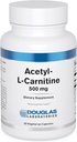 Douglas Laboratories Acetyl L-Carnitine 500 mg | Supports Brain and Nerve Function During The Normal Aging Process* | 60 Capsules