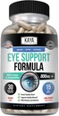 Kaya Naturals Eye Health Supplement, Lutein and Zeaxanthin, Vision Health, Eye Strain Support 800 mg Vitamin Supplement 30 Capsules
