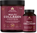 Ancient Nutrition Multi Collagen Capules, 90 Count + Multi Collagen Protein Powder, Unflavored, 60 Servings