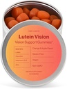 Lutein Vision Vision Support Gummies with Lutein and Marigold Flower 60-Count