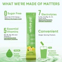 Venture Pal Sugar Free Electrolytes Powder Packets - Liquid Daily IV Hydration Packets | Instantly Hydrating & Party Recovery | 5 Vitamins & 7 Electrolytes | Certified Vegan, Keto, Non-GMO | 16 Sticks