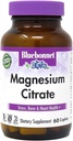 Bluebonnet Nutrition Magnesium Citrate (400mg of Magnesium)- Maximum Absorption - Supports Immune Health & Energy Production - Soyfree, Gluten-Free, Non-GMO, Kosher, Dairy Free, Vegan, 60 Caplets