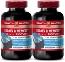 brain and memory - BRAIN AND MEMORY BOOSTER - increase processing speed, mind clarity and focus supplement, mind and memory support supplement, memory brain supplement, youthful brain - 2B 120 Caps
