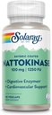 SOLARAY Nattokinase Supplement - Nattokinase 100mg, 1,250 FU - Traditional Health Support Supplement - Lab Verified, 60-Day Guarantee - 30 Servings, 30 VegCaps