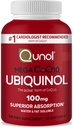 Qunol Ubiquinol CoQ10 100mg Softgels, Qunol Mega Ubiquinol 100mg - Superior Absorption - Active form of Coenzyme Q10 for Heart Health - 2 Month Supply - 60 Count