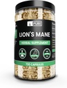 PURE ORIGINAL INGREDIENTS Lion's Mane (730 Capsules) No Magnesium or Rice Fillers, Always Pure, Lab Verified