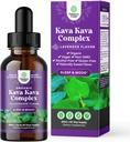 Natures Craft Liquid Kava Kava Drops Supplement - Fast Acting Herbal Support with Kavalactones for Balanced Mood - Relax Calming Tonic for Better Sleep - 60 ml Tinctura