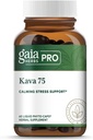 Gaia Herbs PRO Kava 75 - Stress Support Supplement - Aids a Sense of Calm & Relaxation - 60 Liquid Phyto-Caps